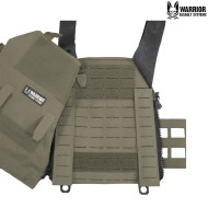 Laser cut Assaulters Back Panel 40mm Ranger Green Warrior Assault Systems (w-lc-abp-mk1-rg)