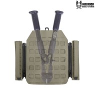 Laser cut Assaulters Back Panel 40mm Ranger Green Warrior Assault Systems (w-lc-abp-mk1-rg)