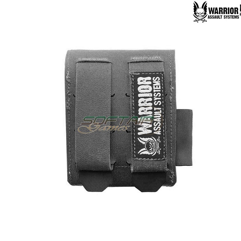 Laser cut frag grenade pouch BLACK Warrior Assault Systems (w-lc-fgp-blk)