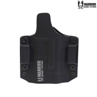 Ares kydex holster BLACK for Glock 17/19 TLR-1/TLR-2 Warrior Assault Systems (w-eo-ahg17-tlr-blk)