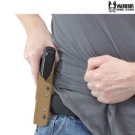 Ares kydex fondina COYOTE TAN per Glock 17/19 TLR-1/TLR-2 Warrior Assault Systems (w-eo-ahg17-tlr-ct)