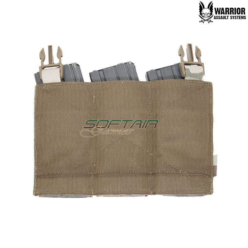 Laser cut detachable triple Snap Mag 5.56 MULTICAM® Warrior Assault Systems (w-lc-dfp-tsmp-mc)