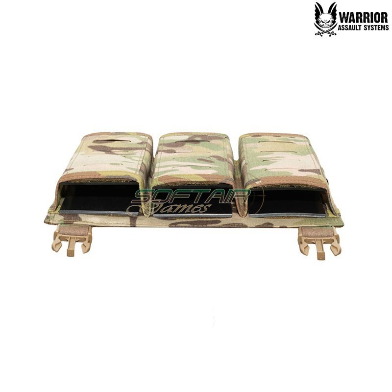 Laser cut detachable triple Snap Mag 5.56 MULTICAM® Warrior Assault Systems (w-lc-dfp-tsmp-mc)