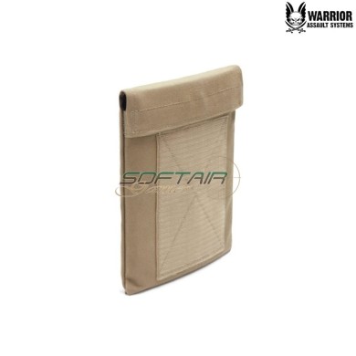 Side Armour Pouch 8x6 COYOTE TAN Warrior Assault Systems (w-eo-sap-dcs-ct)