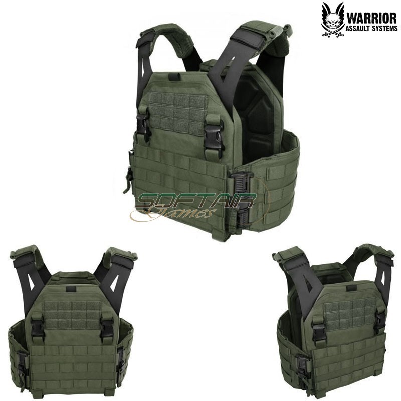 Lpc Low Profile Carrier V1 Solid Sides OLIVE DRAB Warrior Assault Systems (w-eo-lpc-v1-od)