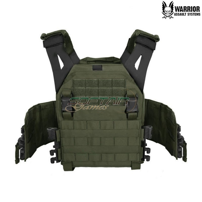 Lpc Low Profile Carrier V1 Solid Sides OLIVE DRAB Warrior Assault Systems (w-eo-lpc-v1-od)