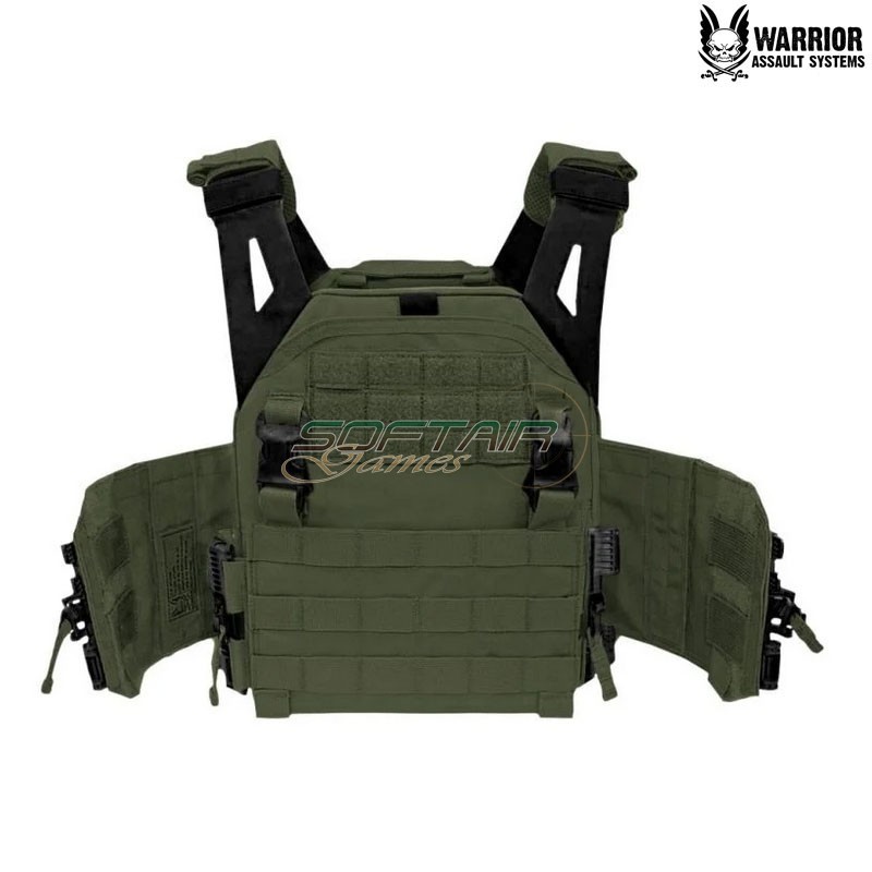 LPC Low Profile Carrier V1 Solid Sides DFP MK1 OLIVE DRAB Warrior Assault Systems (w-eo-lpc-v1-dfp-mk1-od)