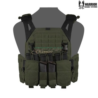 LPC Low Profile Carrier V1 Solid Sides DFP MK1 OLIVE DRAB Warrior Assault Systems (w-eo-lpc-v1-dfp-mk1-od)