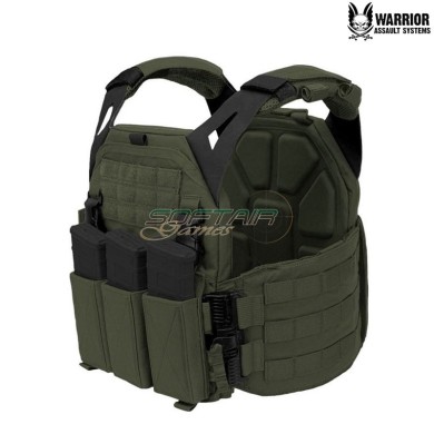 LPC Low Profile Carrier V1 Solid Sides DFP TEMP 5.56 OLIVE DRAB Warrior Assault Systems (w-eo-lpc-v1-dfp-temp-od)