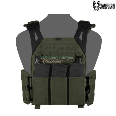 LPC Low Profile Carrier V1 Solid Sides DFP TEMP 5.56 OLIVE DRAB Warrior Assault Systems (w-eo-lpc-v1-dfp-temp-od)