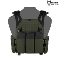 LPC Low Profile Carrier V1 Solid Sides DFP TEMP 5.56 OLIVE DRAB Warrior Assault Systems (w-eo-lpc-v1-dfp-temp-od)