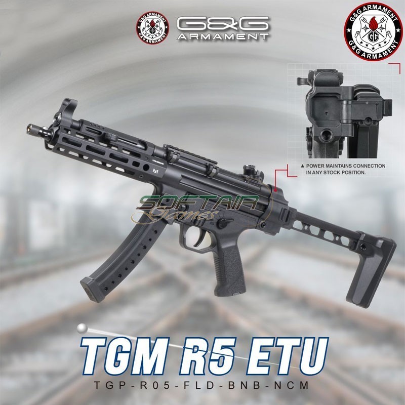 Fucile Elettrico AEG TGM R5 ETU NERO G&G (gg-r5tgm) Fucile Elettrico AEG TGM R5 ETU NERO G&G (gg-r5tgm)