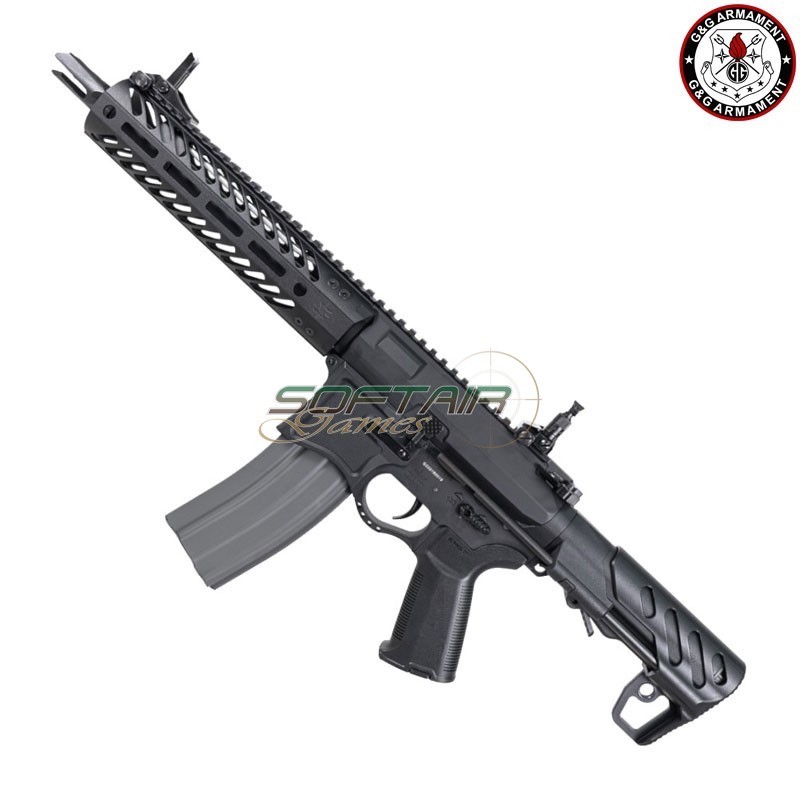 Fucile Elettrico AEG SBR8 9" EMG Seekins Precision BLACK G&G (gg-sbr8emg-9)