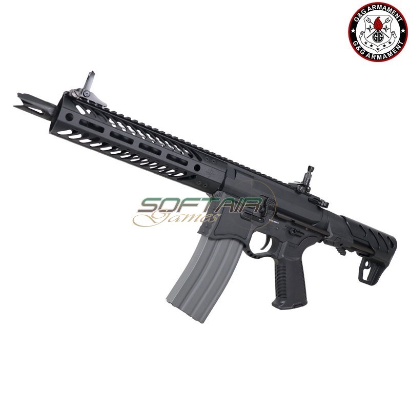 Fucile Elettrico AEG SBR8 9" EMG Seekins Precision BLACK G&G (gg-sbr8emg-9)