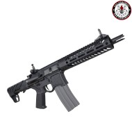 AEG Electric Rifle SBR8 9" EMG Seekins Precision BLACK G&G (gg-sbr8emg-9)