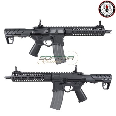 AEG Electric Rifle SBR8 9" EMG Seekins Precision BLACK G&G (gg-sbr8emg-9)