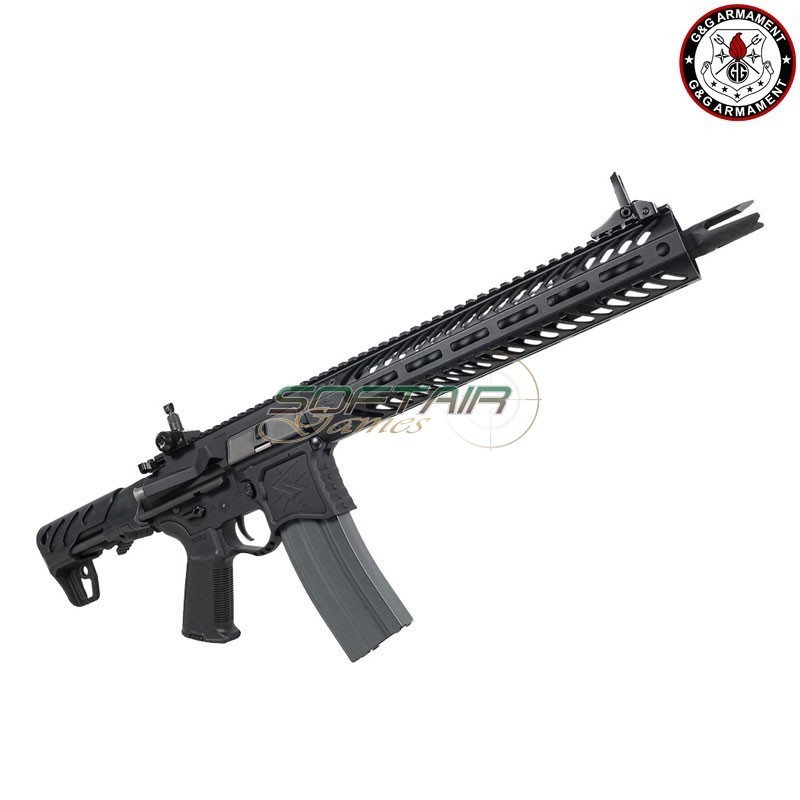 Fucile Elettrico AEG SBR8 12" EMG Seekins Precision BLACK G&G (gg-sbr8emg-12) Fucile Elettrico AEG SBR8 12" EMG Seekins Precision BLACK G&G (gg-sbr8emg-12)