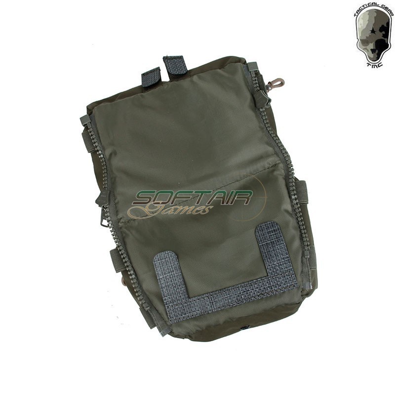 Double Pouch Back Panel RANGER GREEN TMC3615 - Softair Games