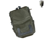 Double Pouch Back Panel RANGER GREEN TMC3615 - Softair Games