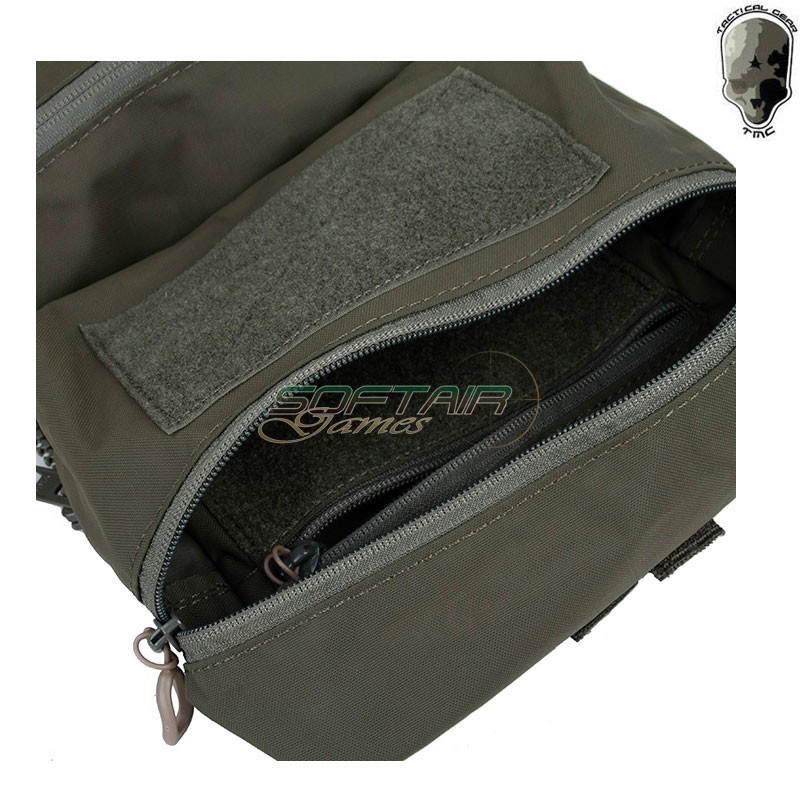 Double Pouch Back Panel RANGER GREEN Tmc (tmc3615-rg)