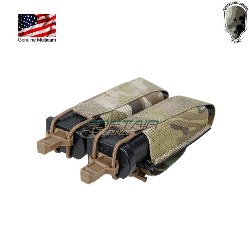 Tasca double bungee pistol FCV style MULTICAM® Genuine USA Tmc (tmc3705-mc)
