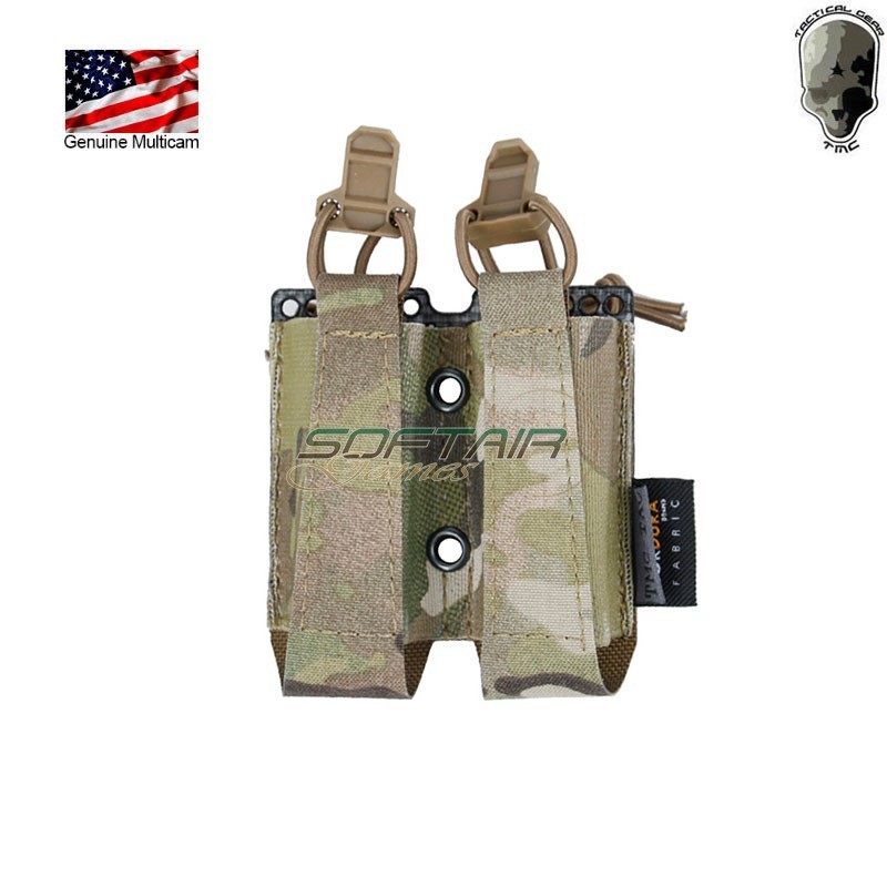 Double bungee pistol pouch FCV style MULTICAM® Genuine USA Tmc (tmc3705-mc)