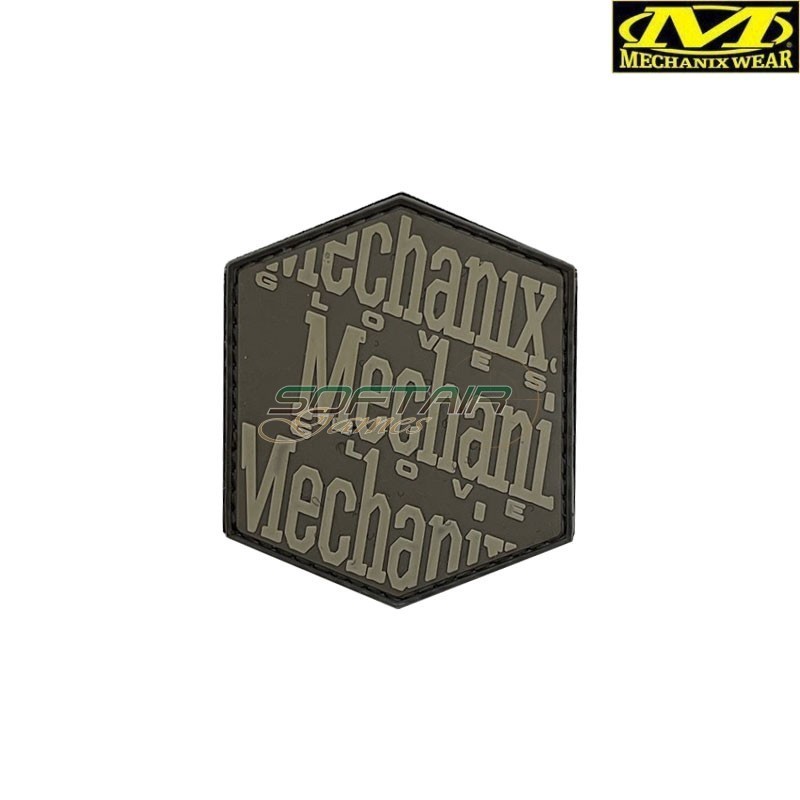 Patch scudetto italia pvc verde defcon 5 (d5-itc od): Patch per Softair