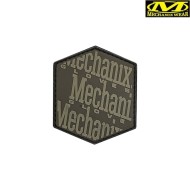 Patch PVC Logo MECHANIX COYOTE BROWN Mechanix (mx-patch-cb) Patch PVC Logo MECHANIX COYOTE BROWN Mechanix (mx-patch-cb)