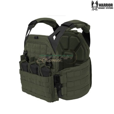 LPC Low Profile Carrier V1 Solid Sides DFP TMOP 5.56 OLIVE DRAB Warrior Assault Systems (w-eo-lpc-v1-dfp-tmop-od)