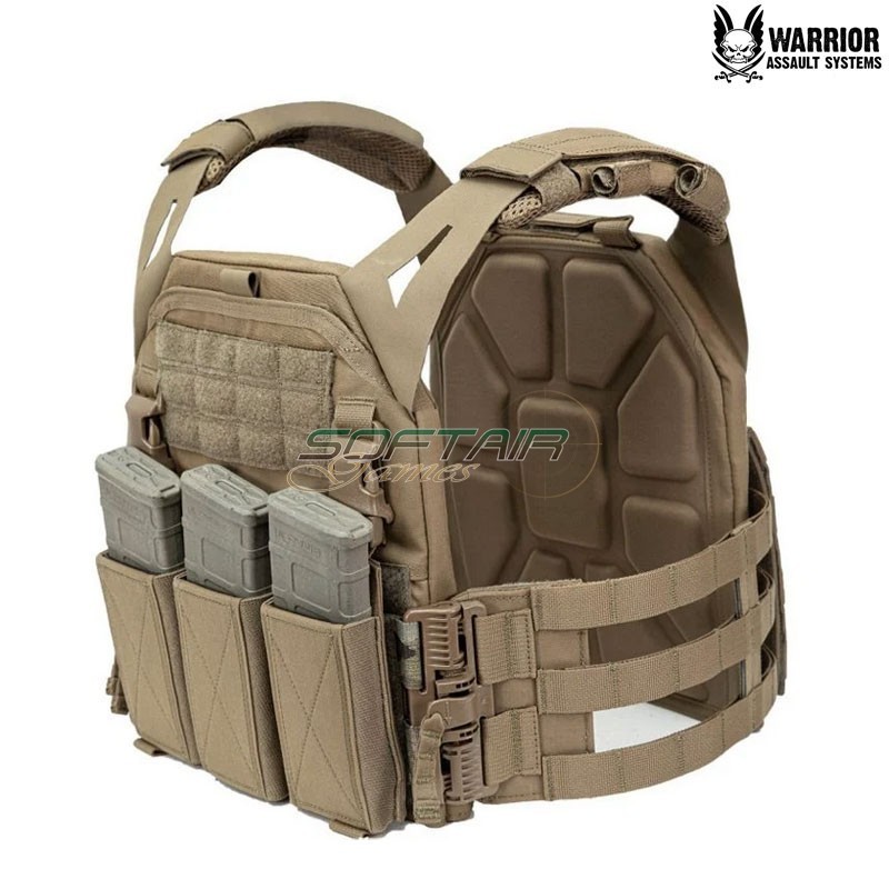 LPC Low Profile carrier V2 DFP TEMP COYOTE TAN Warrior Assault Systems (w-eo-lpc-v2-dfp-temp-ct)