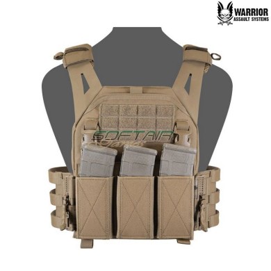 LPC Low Profile carrier V2 DFP TEMP COYOTE TAN Warrior Assault Systems (w-eo-lpc-v2-dfp-temp-ct)
