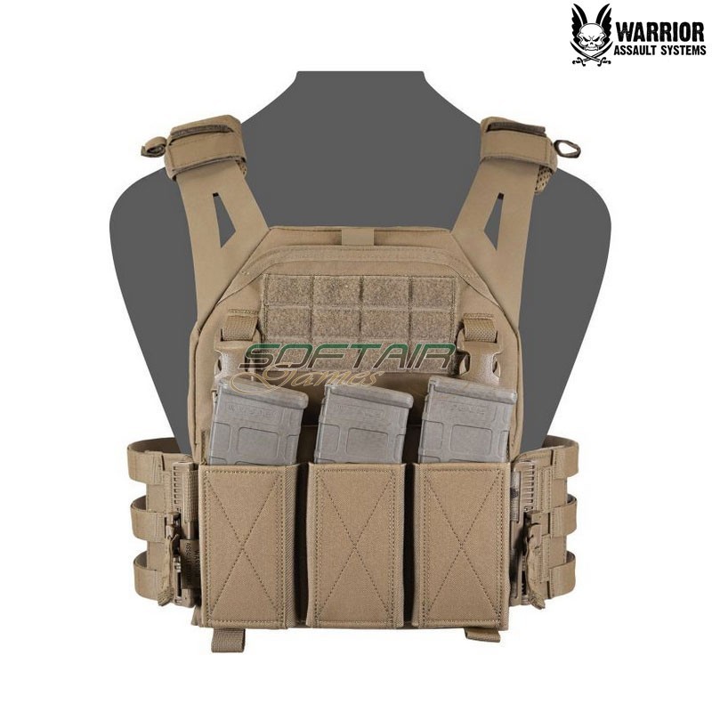 LPC Low Profile carrier V2 DFP TEMP COYOTE TAN Warrior Assault Systems (w-eo-lpc-v2-dfp-temp-ct)