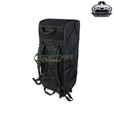 Multipurpose suitcase 75cm Mod.B BLACK transport as a backpack TheBlackShips (tbs-073-bk)