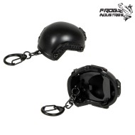 Keychain & Bottle opener Helmet Fast BLACK Frog Industries® (fi-036486)
