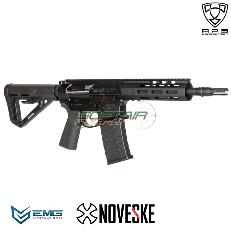 Electric rifle NOVESKE 7.94'' Gen 4 SBR Black by EMG APS (aps-01-033445)