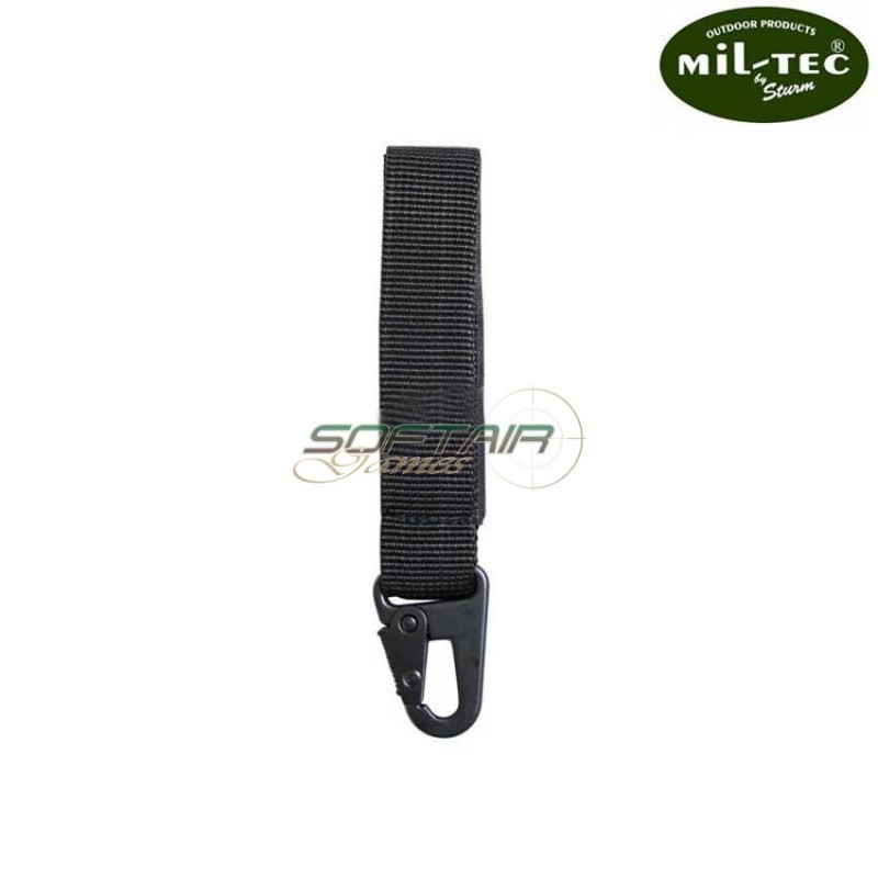 Black Mount Clip Metal 12 Cm Mil-tec (15916102)