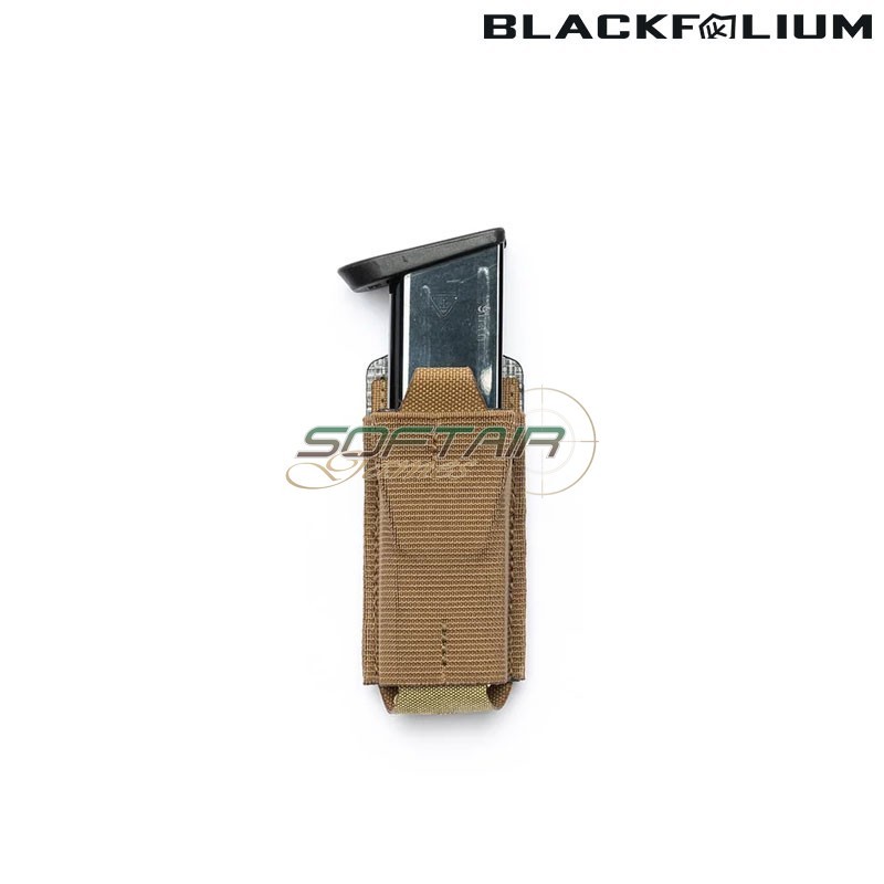 Single Elastic Pistol Magazines HYBRID COYOTE BROWN BlackFolium (pch-hmppst-cb)