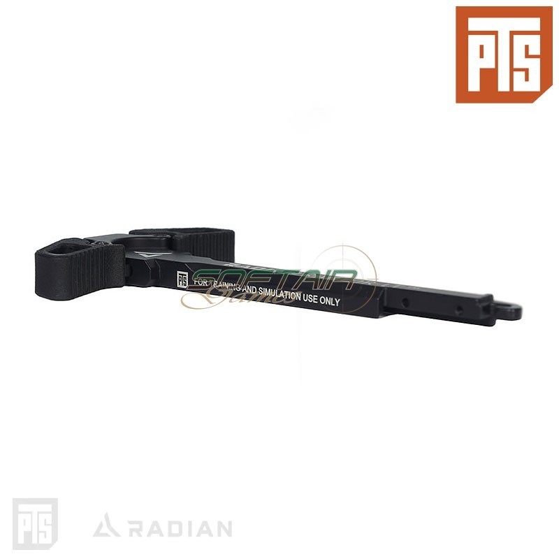 Radian Raptor-LT AEG/ERG Charging Handle BLACK Pts® (pts-rd014490307)