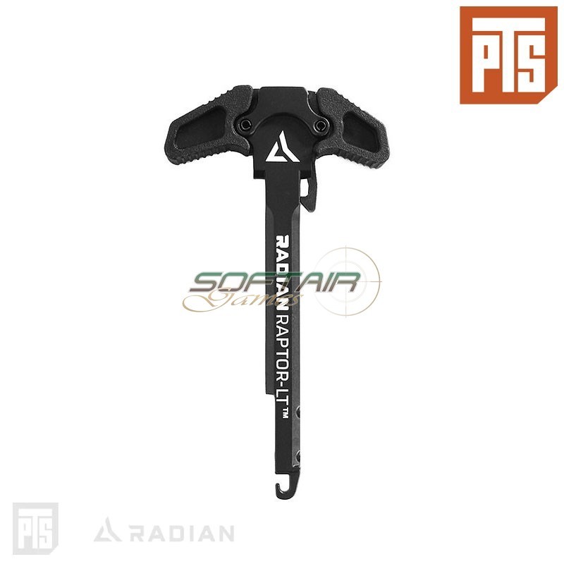 Radian Raptor-LT AEG/ERG Charging Handle BLACK Pts® (pts-rd014490307)