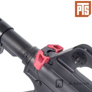 Radian Raptor-LT AEG/ERG Charging Handle RED Pts® (pts-rd014490343)