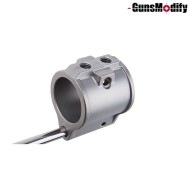 Gas Block Set SILVER for MWS M4 GBB GunsModify (gm0490)