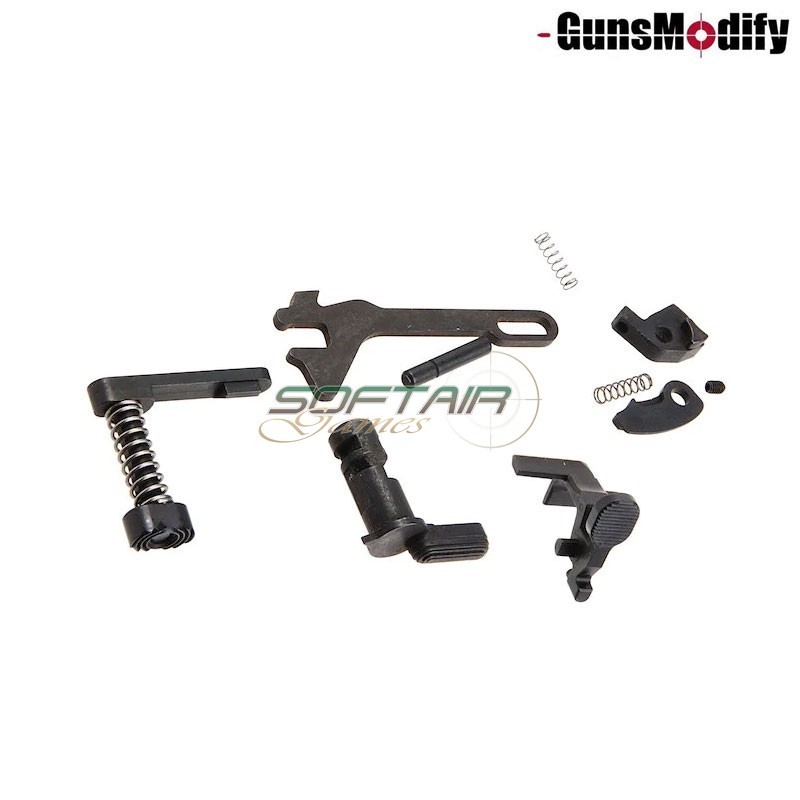 EVO Trigger Box Full Steel CNC Set Standard Trigger for MWS M4 GBB Mag GunsModify (gm0509)