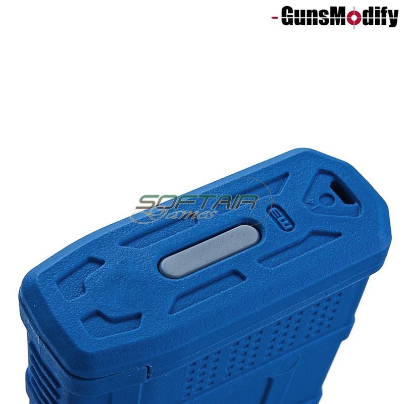 Gas Magazine NATO BLUE 35bb EVO for MWS M4 GBB GunsModify (gm0502-nb)