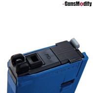 Gas Magazine NATO BLUE 35bb EVO for MWS M4 GBB GunsModify (gm0502-nb)