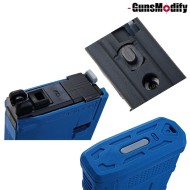 Gas Magazine NATO BLUE 35bb EVO for MWS M4 GBB GunsModify (gm0502-nb)