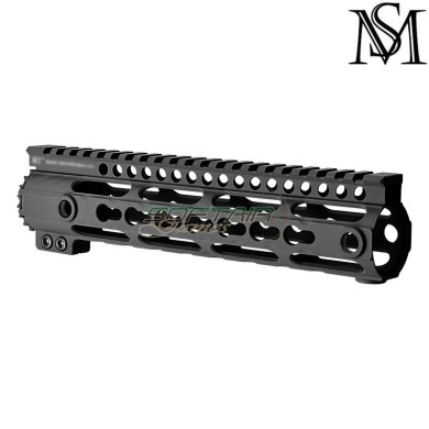 Handguard MI Style 9" BLACK Keymod MilSim Series (ms-r036-bk)