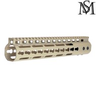 Handguard Noveske Style 11" DARK EARTH Keymod MilSim Series (ms-r031-de) Handguard Noveske Style 11" DARK EARTH Keymod MilSim Series (ms-r031-de)