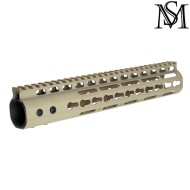 Handguard Noveske Style 11" DARK EARTH Keymod MilSim Series (ms-r031-de) Handguard Noveske Style 11" DARK EARTH Keymod MilSim Series (ms-r031-de)