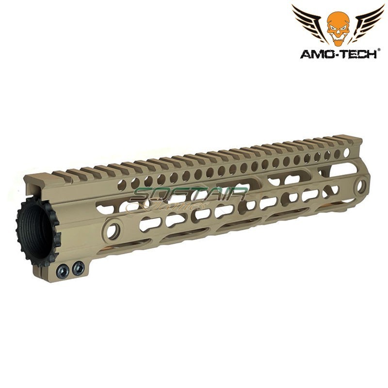 Handguard MI Style 10.5" DARK EARTH Keymod Amo-tech® (amt-r037-de) Handguard MI Style 10.5" DARK EARTH Keymod Amo-tech® (amt-r037-de)