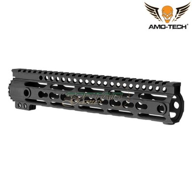 Handguard MI Style 10.5" BLACK Keymod Amo-tech® (amt-r037-bk)
